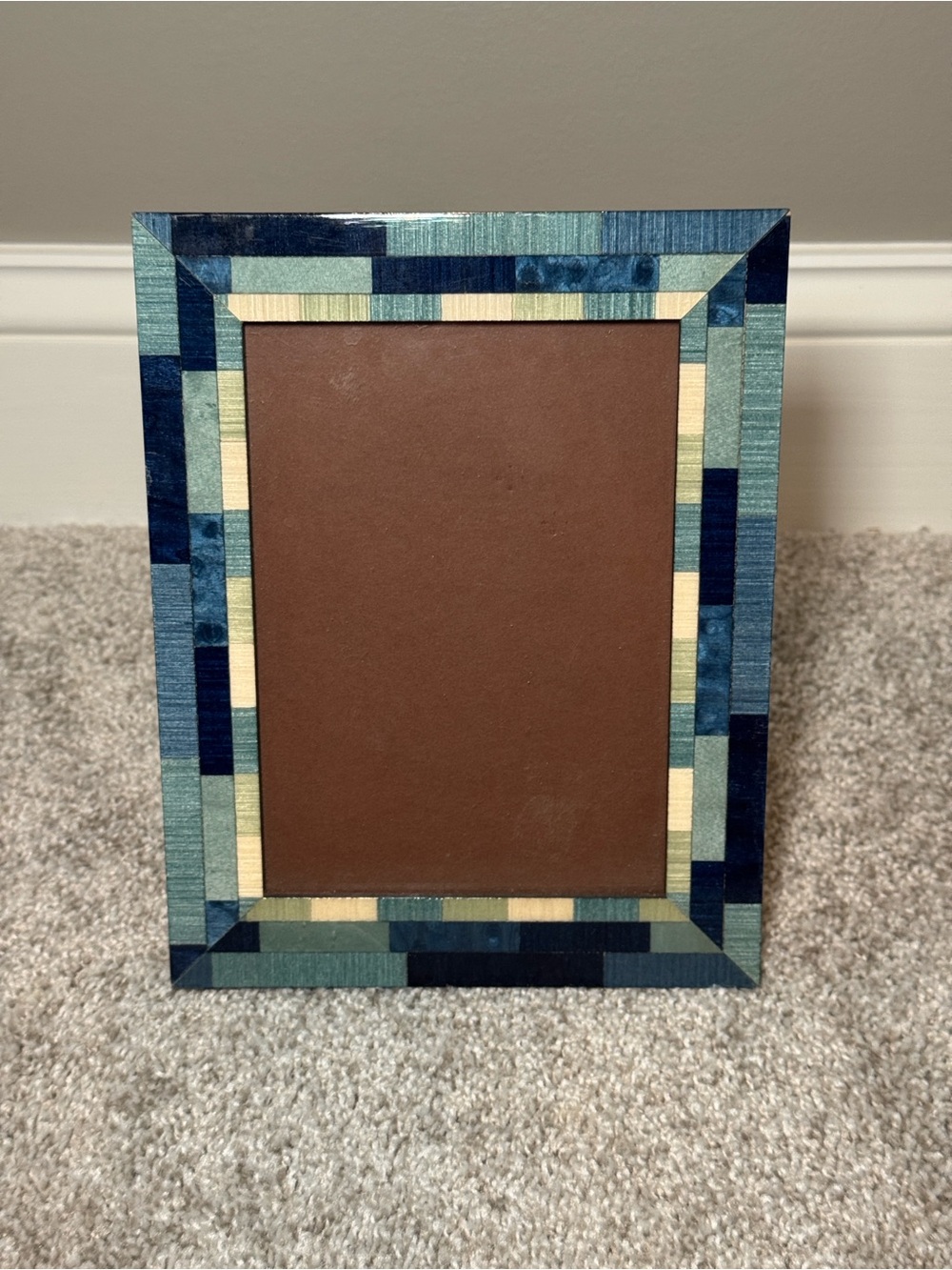 Natalini Nice Blu 5x7 Picture Frame